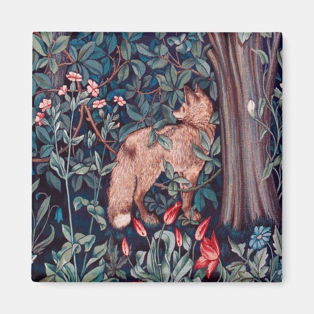 Imã Raposa na Floresta, William Morris (Frente)