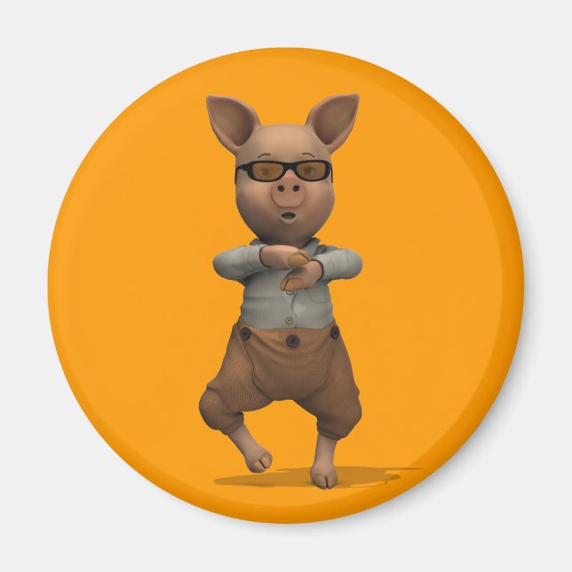 Imã Rapper Pig (Frente)