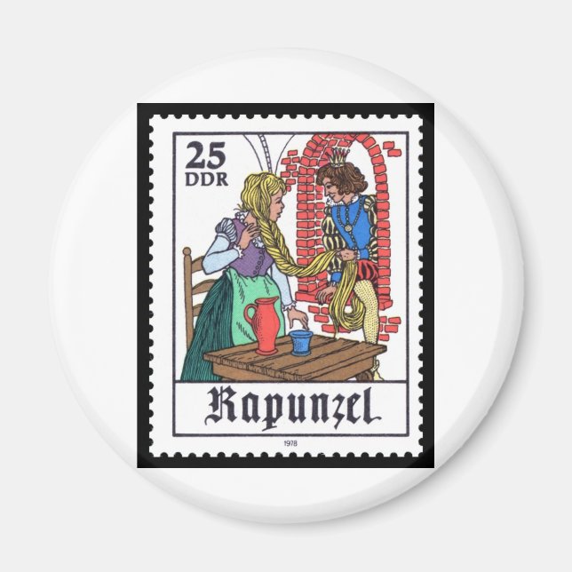 Imã Rapunzel 25 DDR 1978 (Frente)