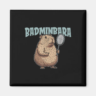 Imã Raquete de Peteca Badminbara - Time de Badminton C