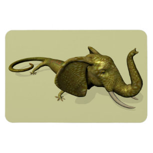 Ímã Raramente Vi Geckophant