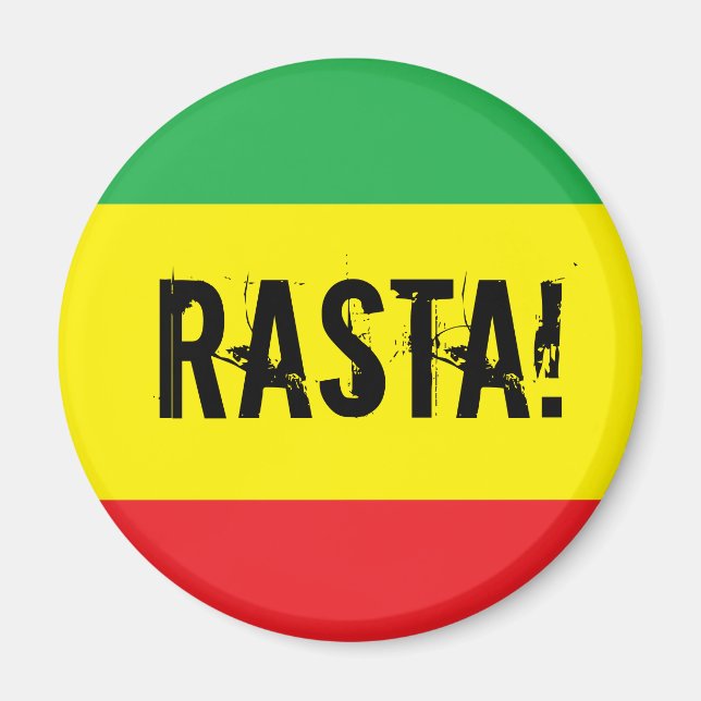 Imã Rasta Magnet (Frente)