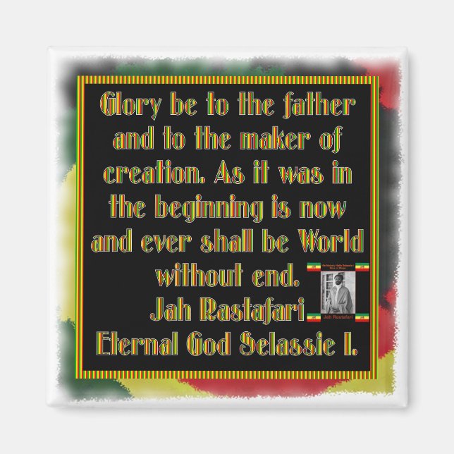 Imã Rasta Prayer Recitada antes da Cerimônia de Fumage (Frente)