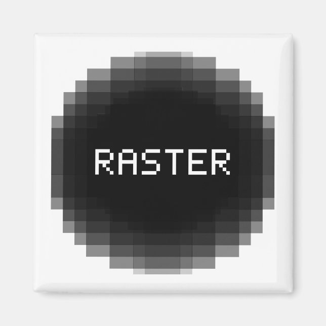 Imã raster (Frente)