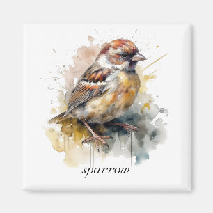 Imã Rastreador de Aquarela Russo, personalizado