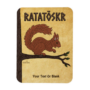 Ímã Ratatöskr, Esquilo Nórdico/Viking