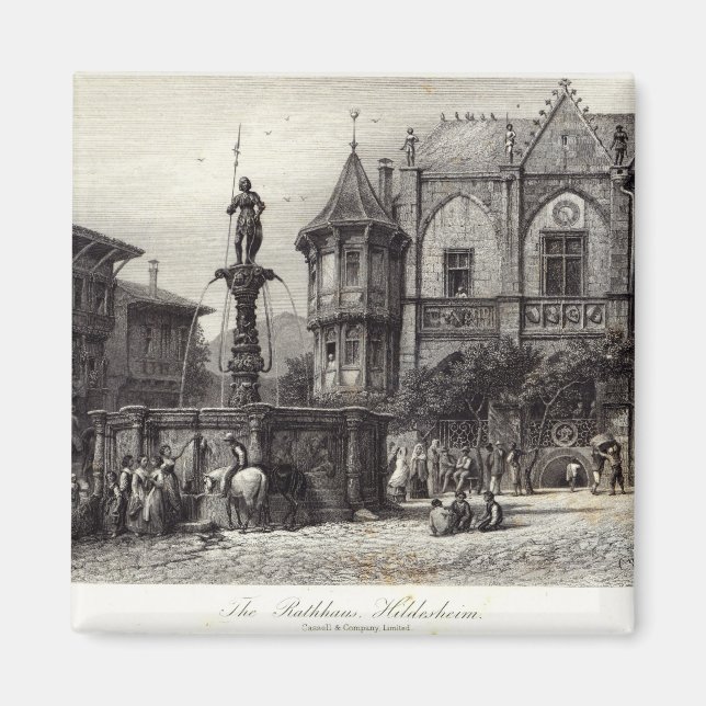 Imã Rathhaus, Hildesheim (Frente)