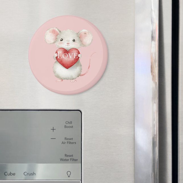 Imã Rato com amor cardíaco (In Situ (Fridge))