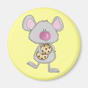 Imã Rato com camiseta e presentes dos biscoitos