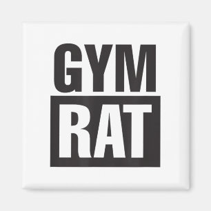 Imã Rato de Academia - Treino - Empenho - Fitness - Mo
