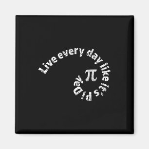 Imã Rato de Geometria do Ouro de Cálculo do Pi Day Tod