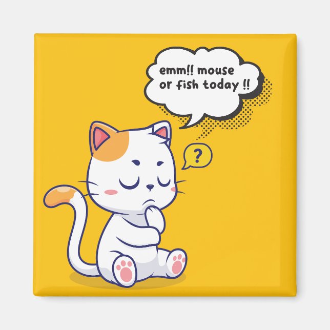 Imã Rato ou Peixe? - animal de estimação engraçado - G (Frente)