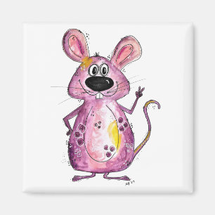 Imã Rato Roxo Cugado e Whimsical