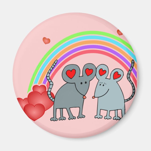 Imã Ratos em Dias de os namorados de Amor (Frente)