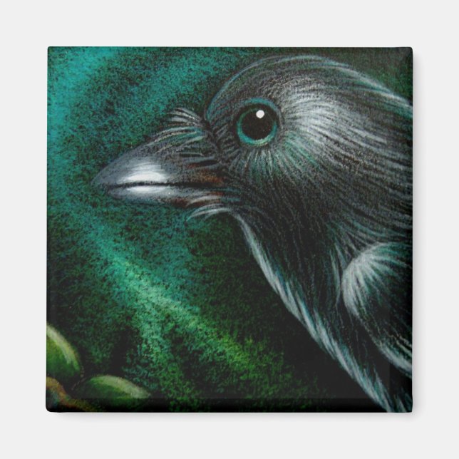 IMÃ RAVEN CROW NORTE LUZ MAGNET (Frente)