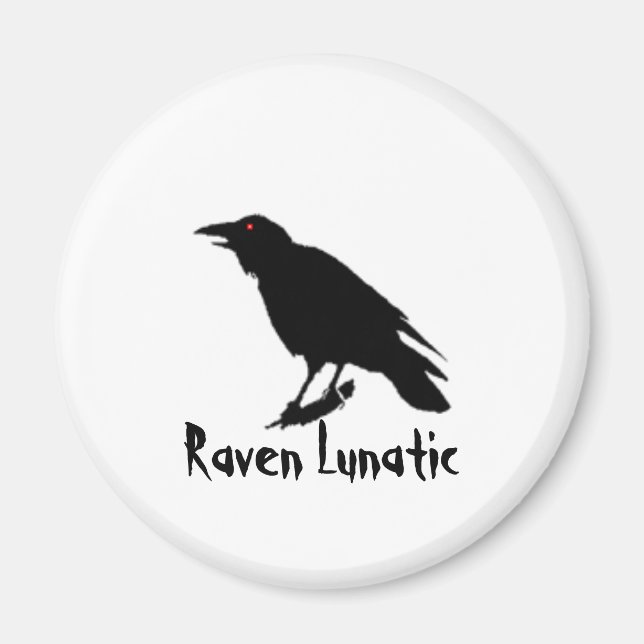 Imã Raven Lunatic Magnet (Frente)