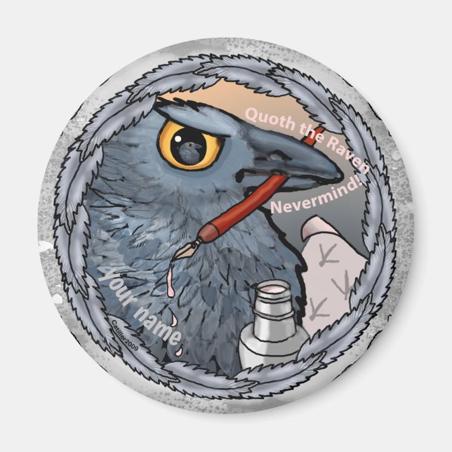 Imã Raven Neverhead (Frente)