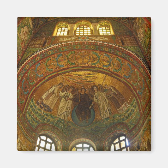 Imã Ravenna mosaico Magnet (Frente)