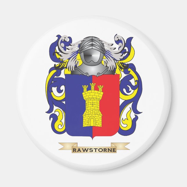 Imã Rawstorne Casaco de Braços (Crest Familiar) (Frente)