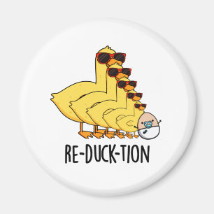 Imã Re-duck Engraçado Pum Animal Pun