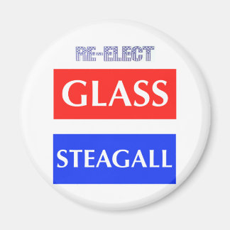 Imã RE-ELECT Glass Steagall
