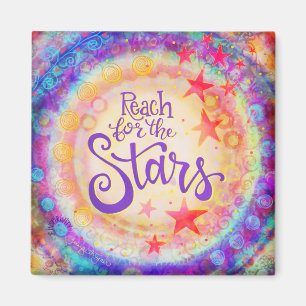 Imã "Reach for the Stars"Inspirivity Magnet