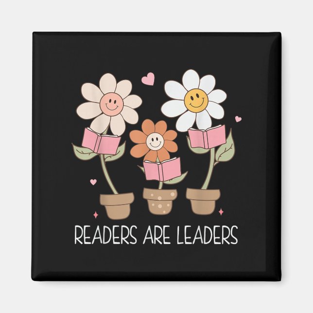 Imã Readers Are Leaders Motivational Reading Book Quot (Frente)