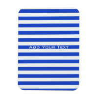 Real Blue Combination Stripes por Shirley Taylor