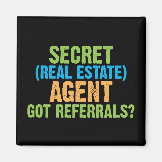 Imã Real Estate Agent Broker Realtor Got Referrals (Frente)