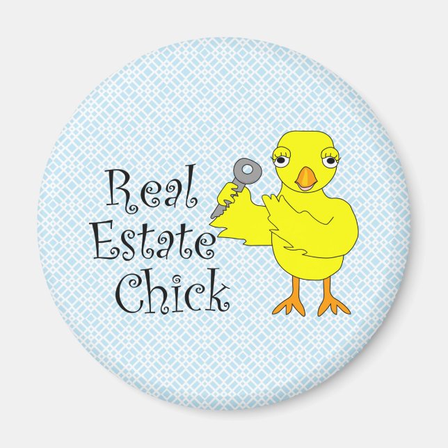 Imã Real Estate Chick  (Frente)
