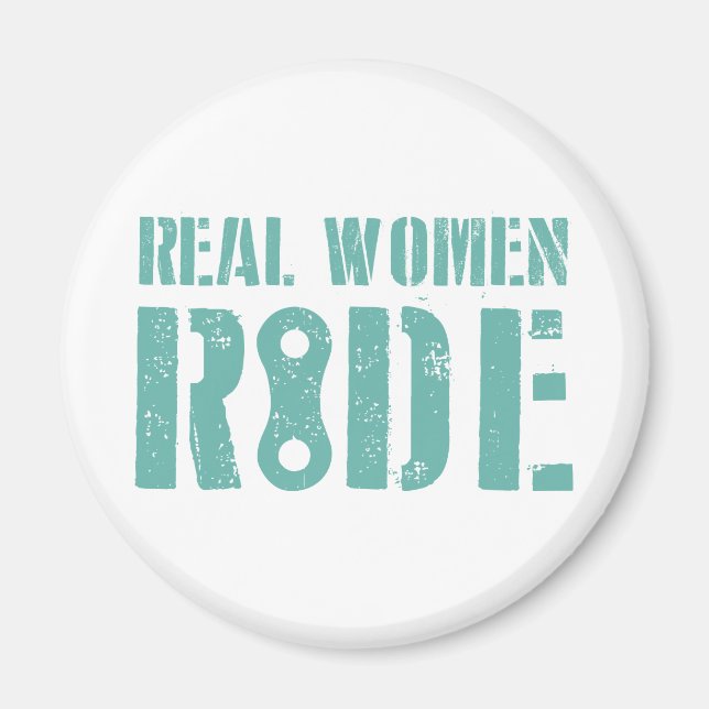 Imã Real Women Ride (Frente)