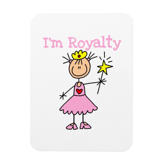 Ímã Realeza Princesa (Vertical)