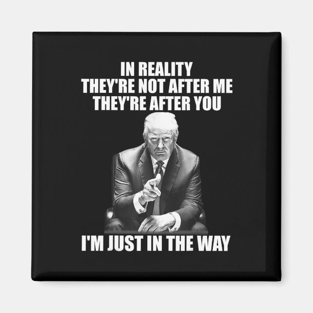 Imã Realidade Eles não estão atrás de mim depois de vo (Frente)