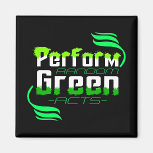 Imã Realizar Atos Verdes Aleatórios Ação Climática