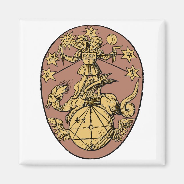 Imã Rebis Alquímicos (Frente)