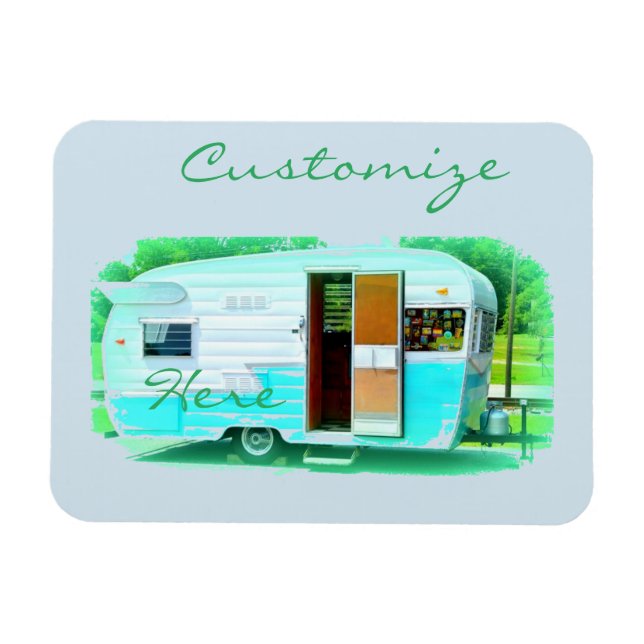 Ímã Reboque viagem clássico Thunder_Cove (Horizontal)