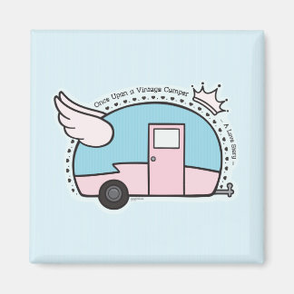 Imã Reboque Vintage Camper