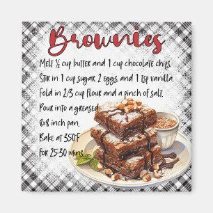 Imã Receita de brownies