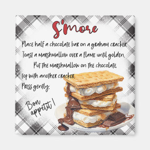 Imã Receita de S'more