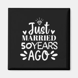 Imã Recem casados 50 Anos Atrás Engraçada 50ª Anniv de