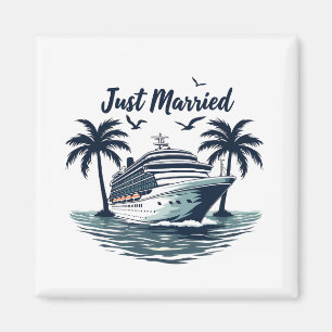 Imã Recém-Casados Cruzeiro Verão Casamento Marido Mulh