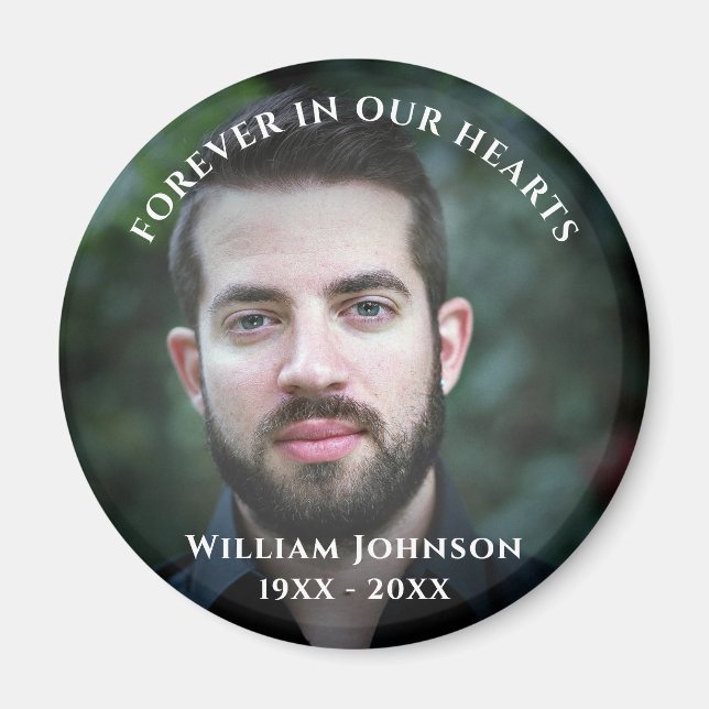 Imã Recepção Da Celebração Da Foto Personalizada Da Vi (Frente)