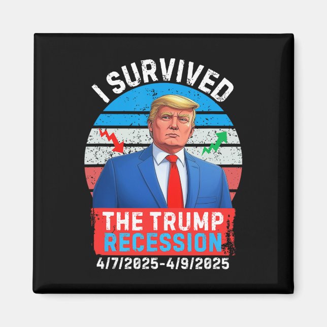 Imã Recessão Trump Abril de 2025 2 Dias (Frente)