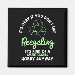 Imã Reciclagem Ambientalista Reciclo Reciclar Terra