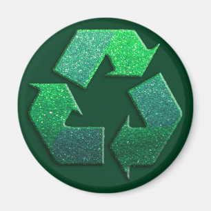 Imã Reciclagem do Dia da Terra, Reciclar, Reutilizaç