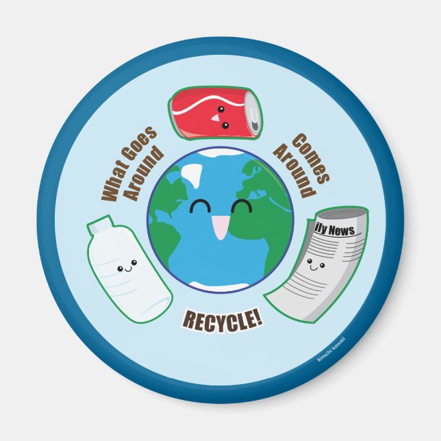 Imã Reciclar (Frente)