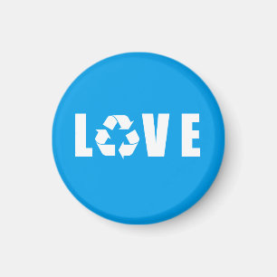 Imã Reciclar Love