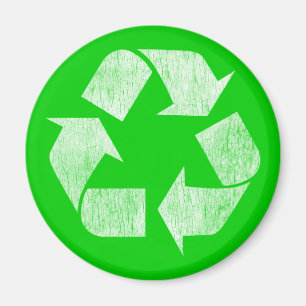 Imã Reciclar - vai o verde