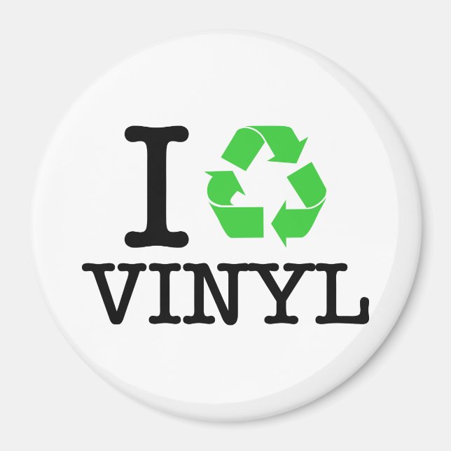 Imã Reciclar Vinil (Frente)