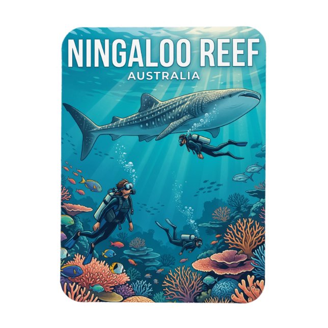 Ímã Recife de Ningaloo Austrália (Vertical)
